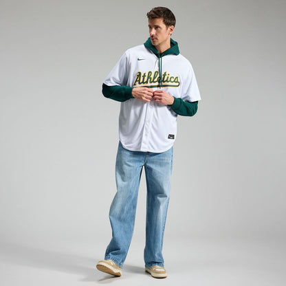 Athletics Nick Kurtz Nike Home Replica Jersey - White MLB Team Jersey Baseball Fan Apparel