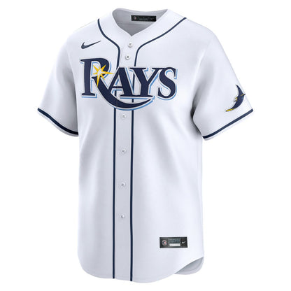 Tampa Bay Rays Brandon Lowe Nike Home Limited Player Jersey - White MLB Team Jersey Baseball Fan Apparel