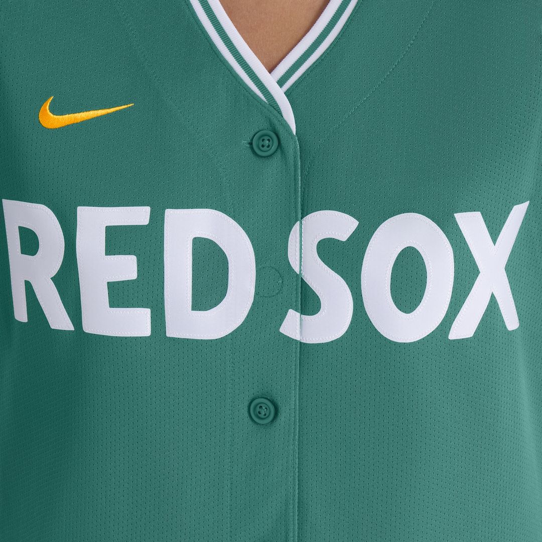Boston Red Sox Nike Women's 2025 City Connect Limited Jersey - Green MLB Team Jersey Baseball Fan Apparel