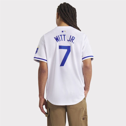 Kansas City Royals Bobby Witt Jr. Nike Home Limited Player Jersey - White MLB Team Jersey Baseball Fan Apparel