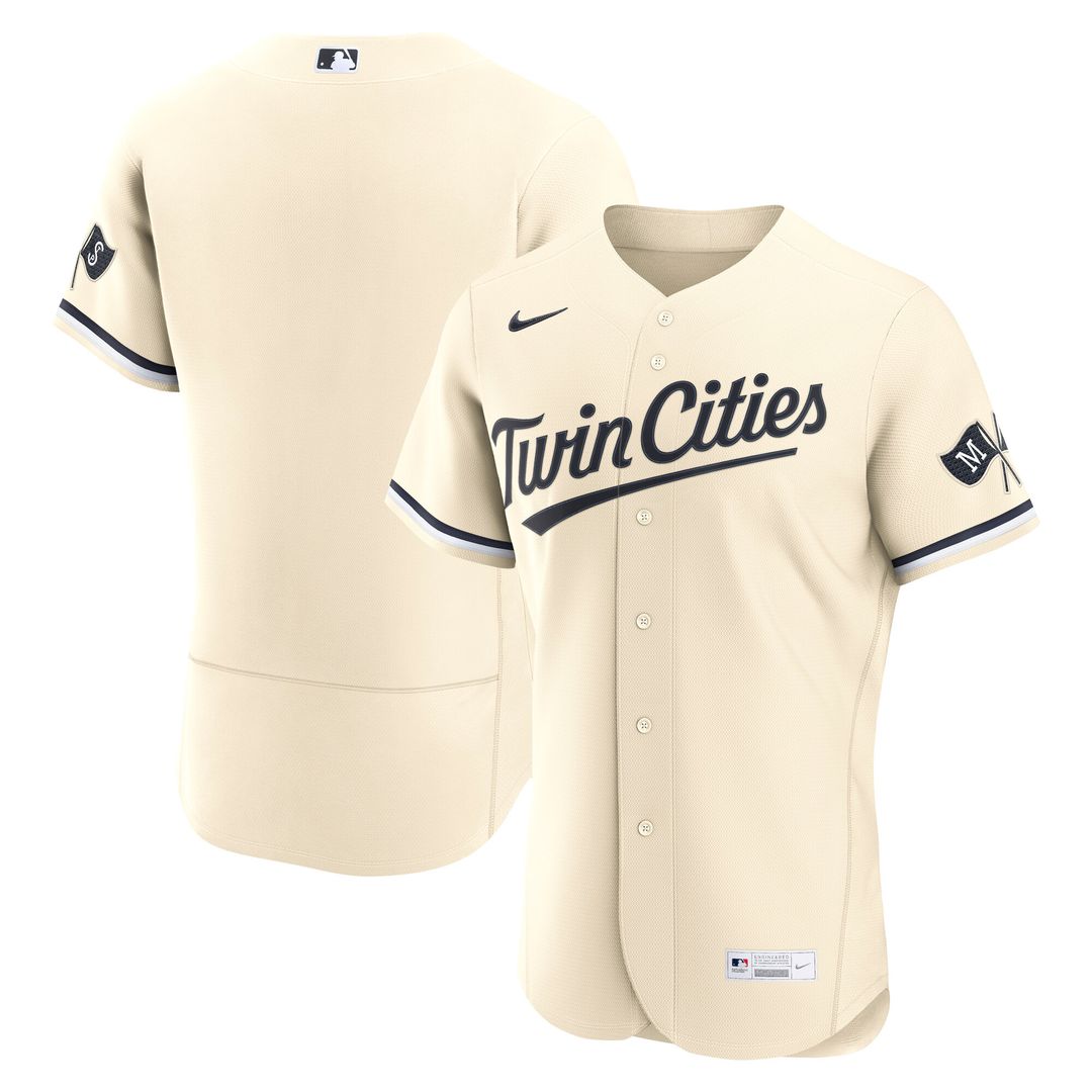 Minnesota Twins Nike Alternate Authentic Jersey - Navy MLB Team Jersey Baseball Fan Apparel