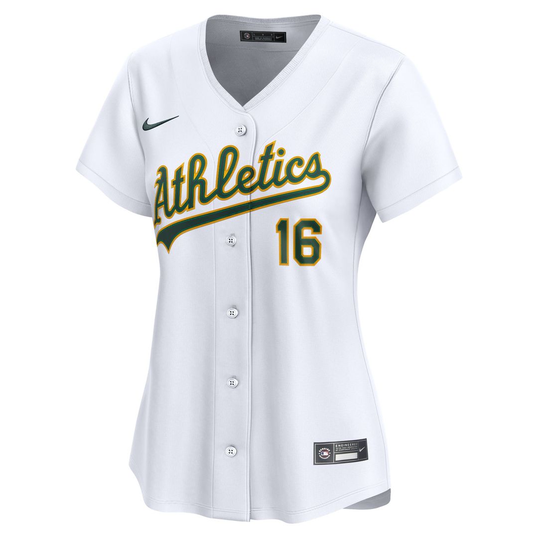 Athletics Nick Kurtz Nike Women's Home Limited Player Jersey - White MLB Team Jersey Baseball Fan Apparel