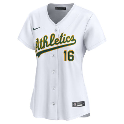 Athletics Nick Kurtz Nike Women's Home Limited Player Jersey - White MLB Team Jersey Baseball Fan Apparel
