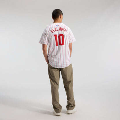 Philadelphia Phillies J.T. Realmuto Nike Home Limited Player Jersey - White MLB Team Jersey Baseball Fan Apparel