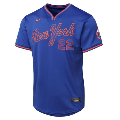 New York Mets Juan Soto Nike Youth Home Limited Player Jersey - White MLB Team Jersey Baseball Fan Apparel