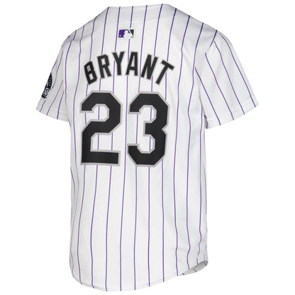 Colorado Rockies Kris Bryant Nike Youth Alternate Limited Player Jersey - Purple MLB Team Jersey Baseball Fan Apparel