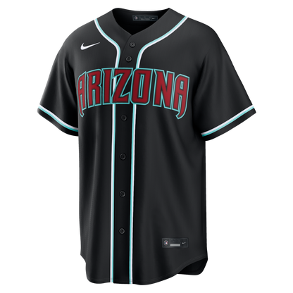 Arizona Diamondbacks Nike Fashion Replica Black Out Jersey MLB Team Jersey Baseball Fan Apparel