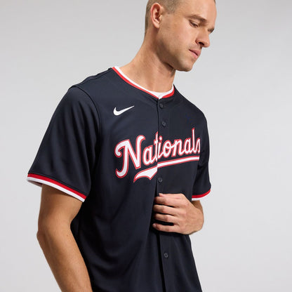 Washington Nationals James Wood Nike Alternate Limited Player Jersey - Navy MLB Team Jersey Baseball Fan Apparel