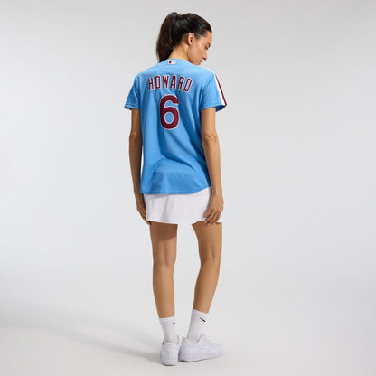 Philadelphia Phillies Ryan Howard Nike Women's Replica Jersey - Light Blue MLB Team Jersey Baseball Fan Apparel