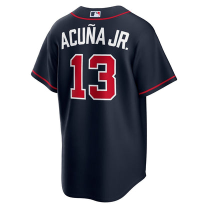 Atlanta Braves Ronald Acuña Jr. Nike Road Replica Jersey - Gray MLB Team Jersey Baseball Fan Apparel