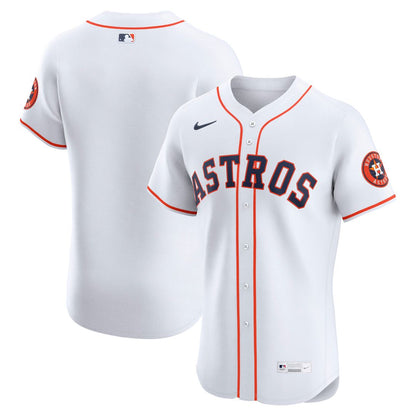 Houston Astros Nike Home Elite Jersey - White MLB Team Jersey Baseball Fan Apparel