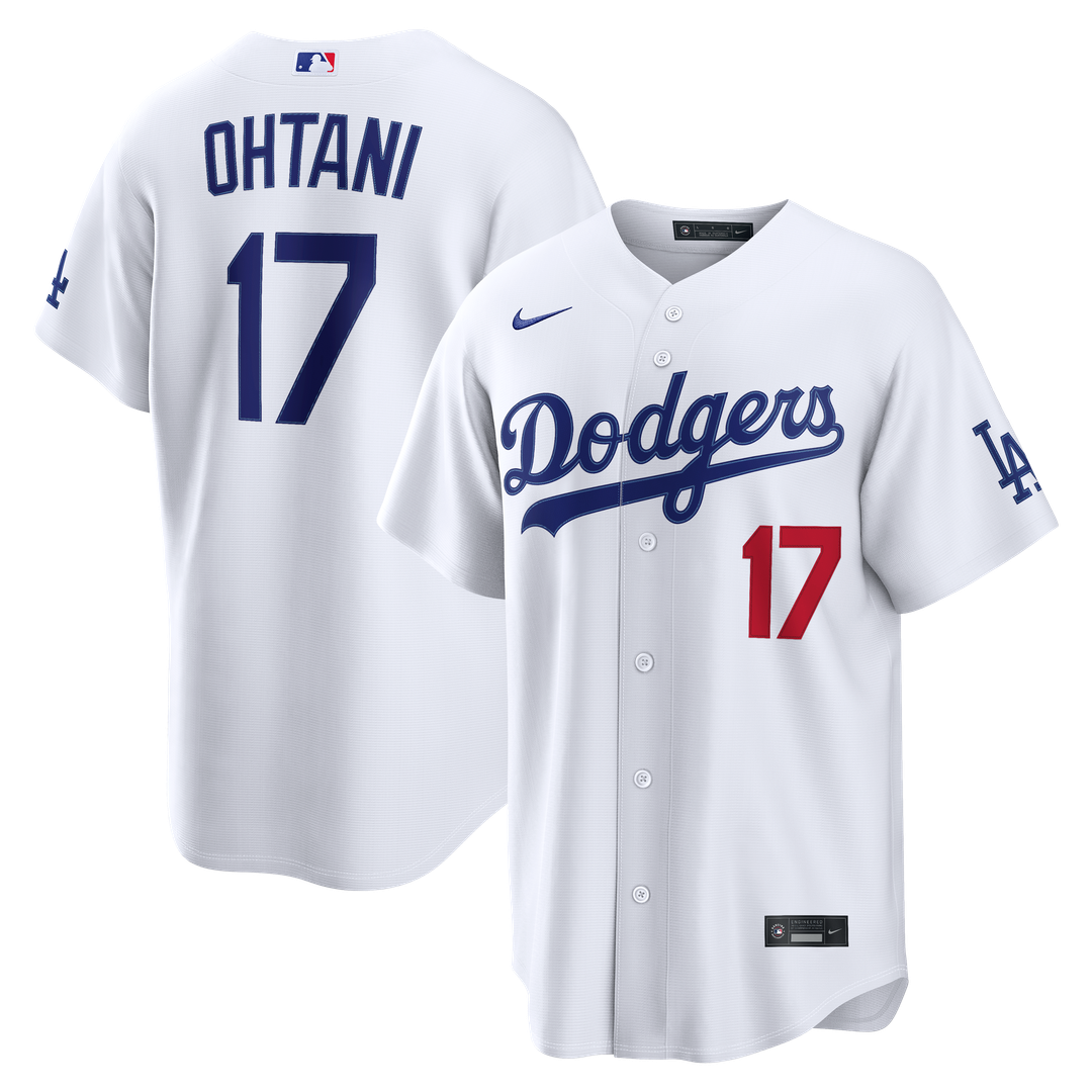 Los Angeles Dodgers Shohei Ohtani Nike Home Stadium Jersey - White MLB Team Jersey Baseball Fan Apparel