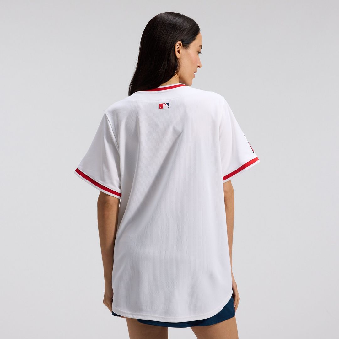 Los Angeles Angels Nike Women's Home Limited Jersey - White MLB Team Jersey Baseball Fan Apparel
