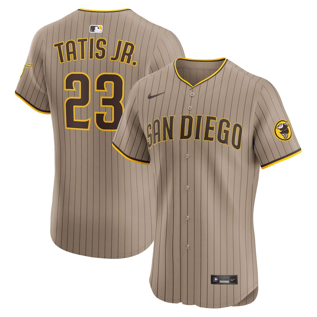 San Diego Padres Fernando Tatis Jr. Nike Home Elite Jersey - White MLB Team Jersey Baseball Fan Apparel