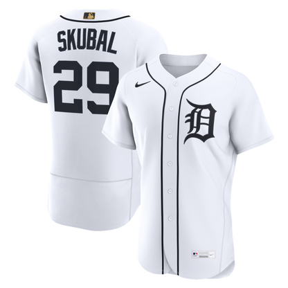 Detroit Tigers Tarik Skubal Nike MLB Awards Authentic Jersey - White MLB Team Jersey Baseball Fan Apparel