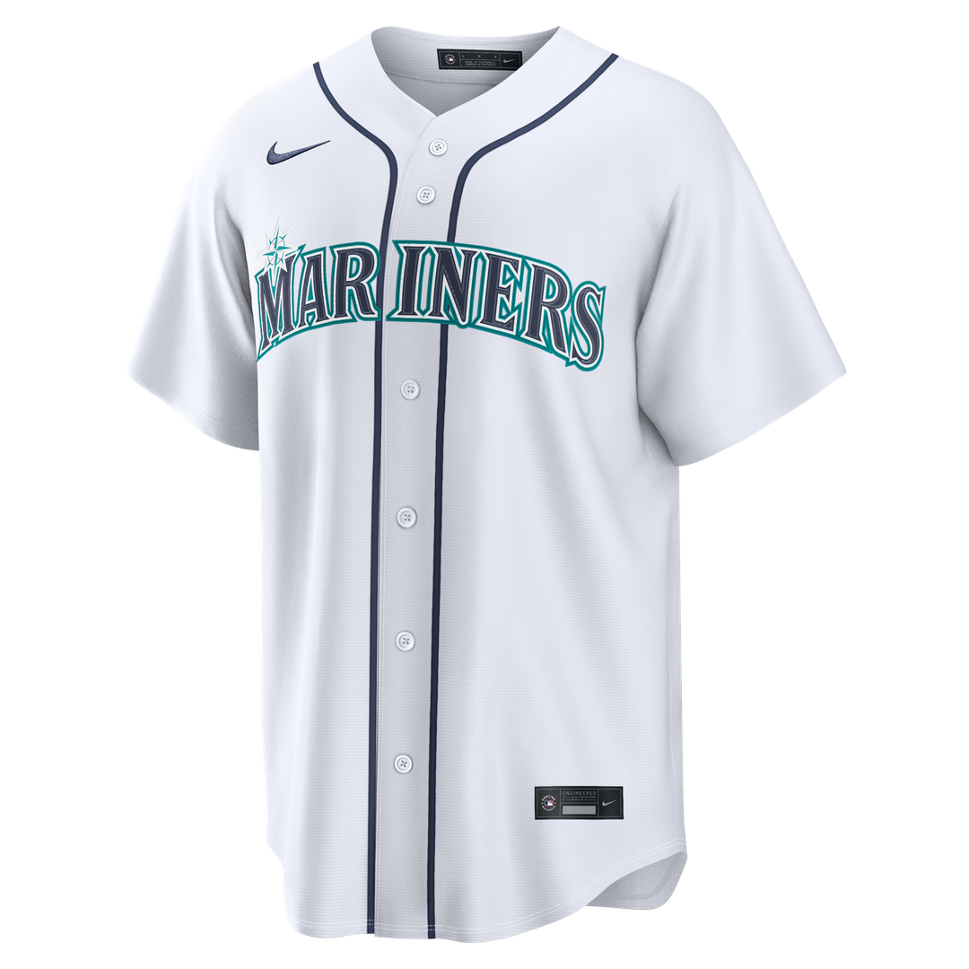 Seattle Mariners Cal Raleigh Nike Road Replica Jersey - Navy MLB Team Jersey Baseball Fan Apparel