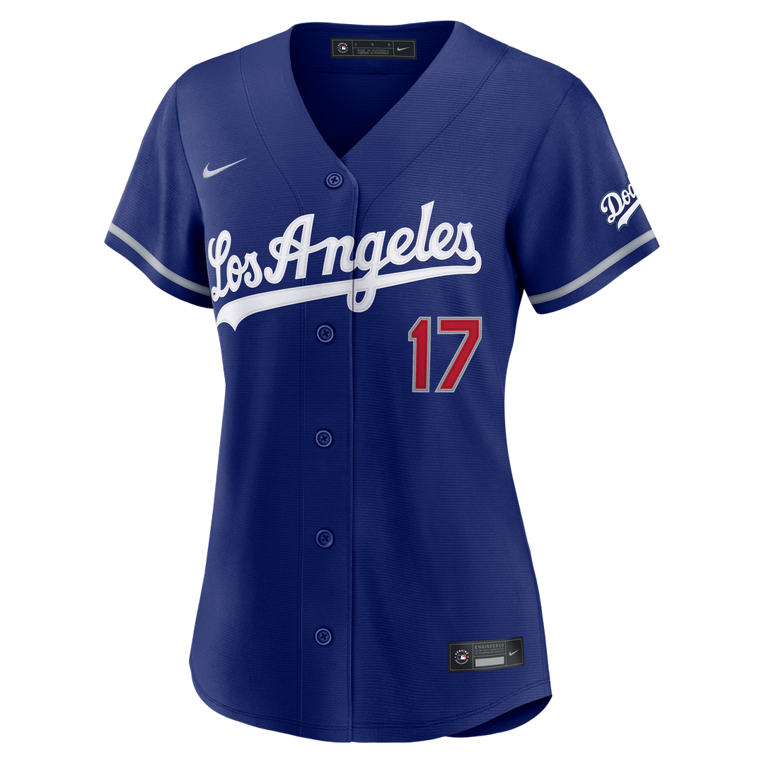 Los Angeles Dodgers Shohei Ohtani Nike Women's Alternate Stadium Jersey - Royal MLB Team Jersey Baseball Fan Apparel