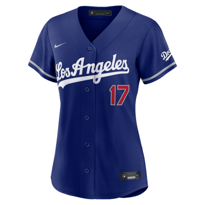 Los Angeles Dodgers Shohei Ohtani Nike Women's Alternate Stadium Jersey - Royal MLB Team Jersey Baseball Fan Apparel