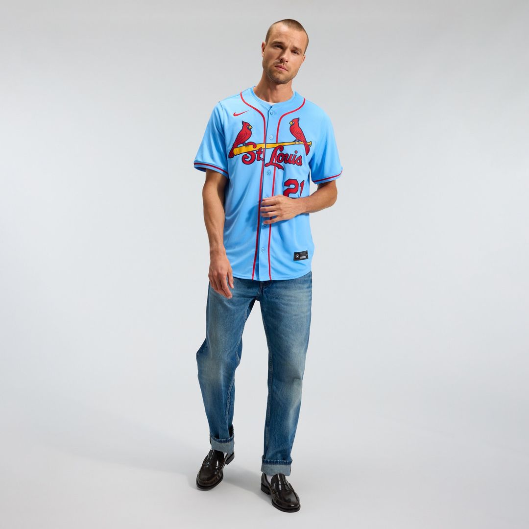 St. Louis Cardinals Lars Nootbaar Nike Home Limited Player Jersey - White MLB Team Jersey Baseball Fan Apparel