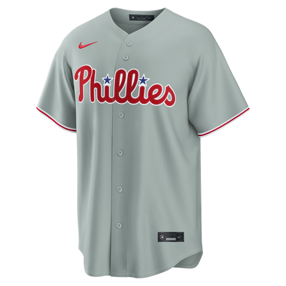 Philadelphia Phillies Bryce Harper Nike Road Replica Jersey - Gray MLB Team Jersey Baseball Fan Apparel