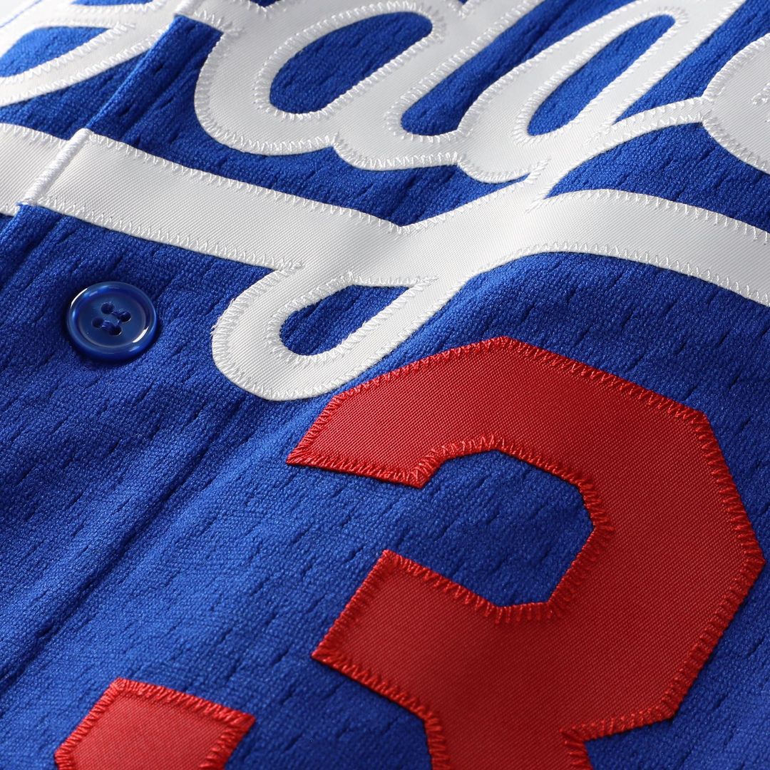 Los Angeles Dodgers Mike Piazza Mitchell & Ness Cooperstown Mesh Batting Practice Button - Up Jersey - Royal MLB Team Jersey Baseball Fan Apparel