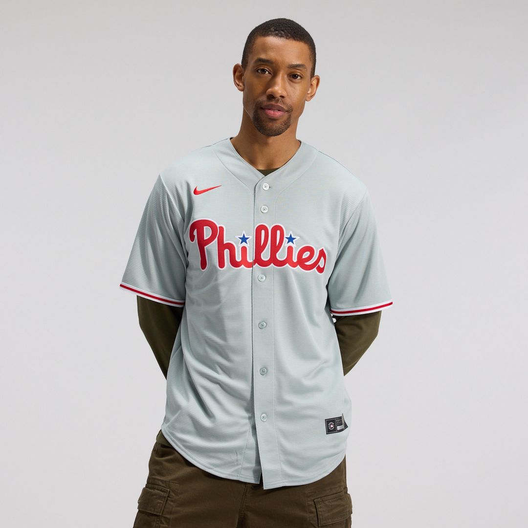 Philadelphia Phillies Bryce Harper Nike Alternate Replica Jersey - Light Blue MLB Team Jersey Baseball Fan Apparel