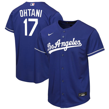 Los Angeles Dodgers Shohei Ohtani Nike Youth Alternate Replica Jersey - Royal MLB Team Jersey Baseball Fan Apparel