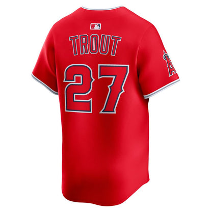 Los Angeles Angels Mike Trout Nike Alternate Limited Player Jersey - Red MLB Team Jersey Baseball Fan Apparel