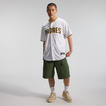 San Diego Padres Nike Home Replica Jersey - White MLB Team Jersey Baseball Fan Apparel