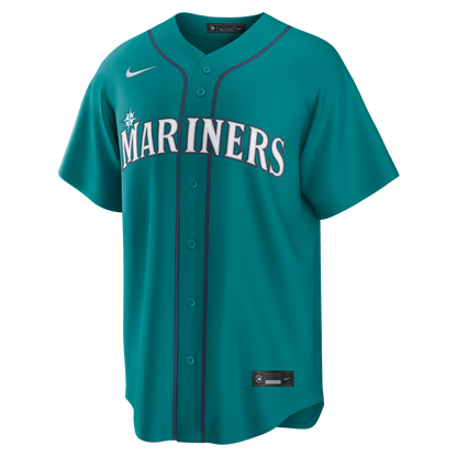 Seattle Mariners Cal Raleigh Nike Alternate Replica Jersey - Teal MLB Team Jersey Baseball Fan Apparel