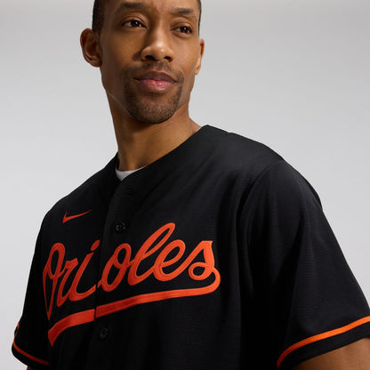 Baltimore Orioles Nike Alternate Replica Team Jersey - Black MLB Team Jersey Baseball Fan Apparel