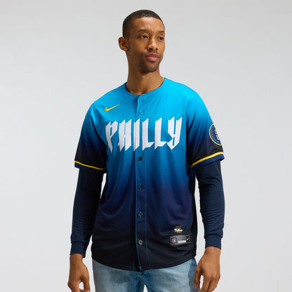 Philadelphia Phillies Nike City Connect Limited Jersey - Navy MLB Team Jersey Baseball Fan Apparel