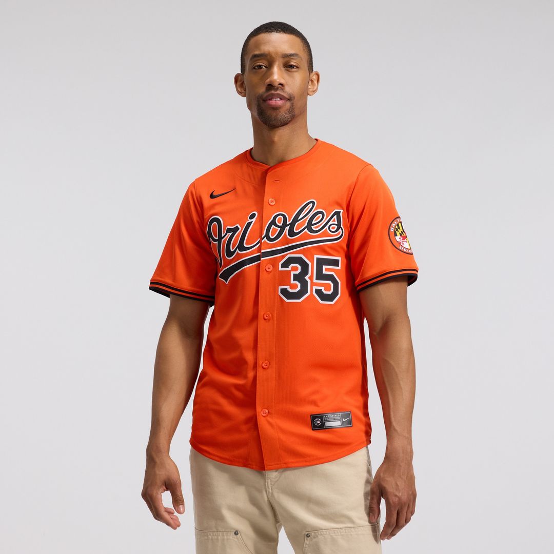 Baltimore Orioles Adley Rutschman Nike 2nd Alternate Limited Player Jersey - Orange MLB Team Jersey Baseball Fan Apparel