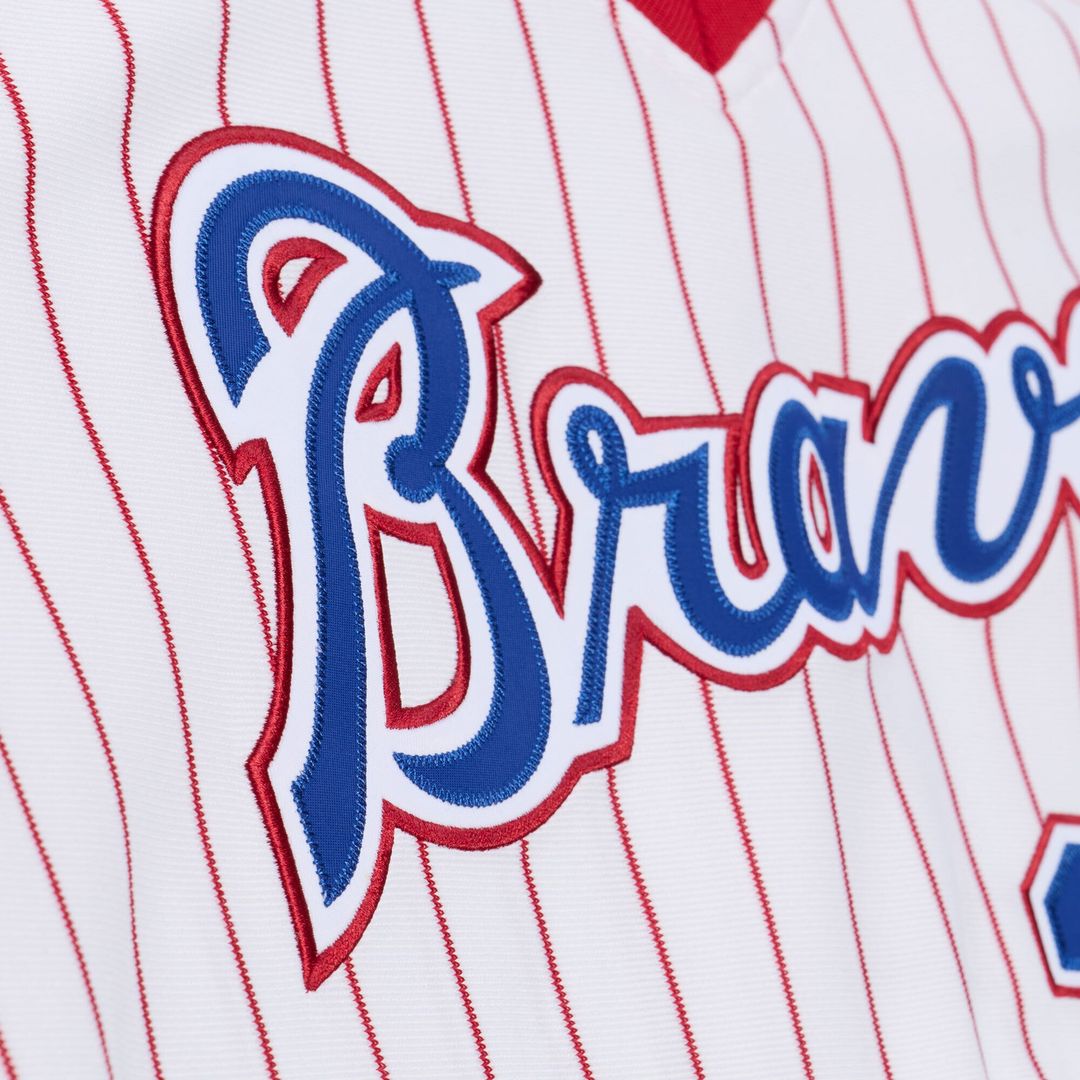 Atlanta Braves Dale Murphy Mitchell & Ness 1976 Authentic Jersey - White MLB Team Jersey Baseball Fan Apparel
