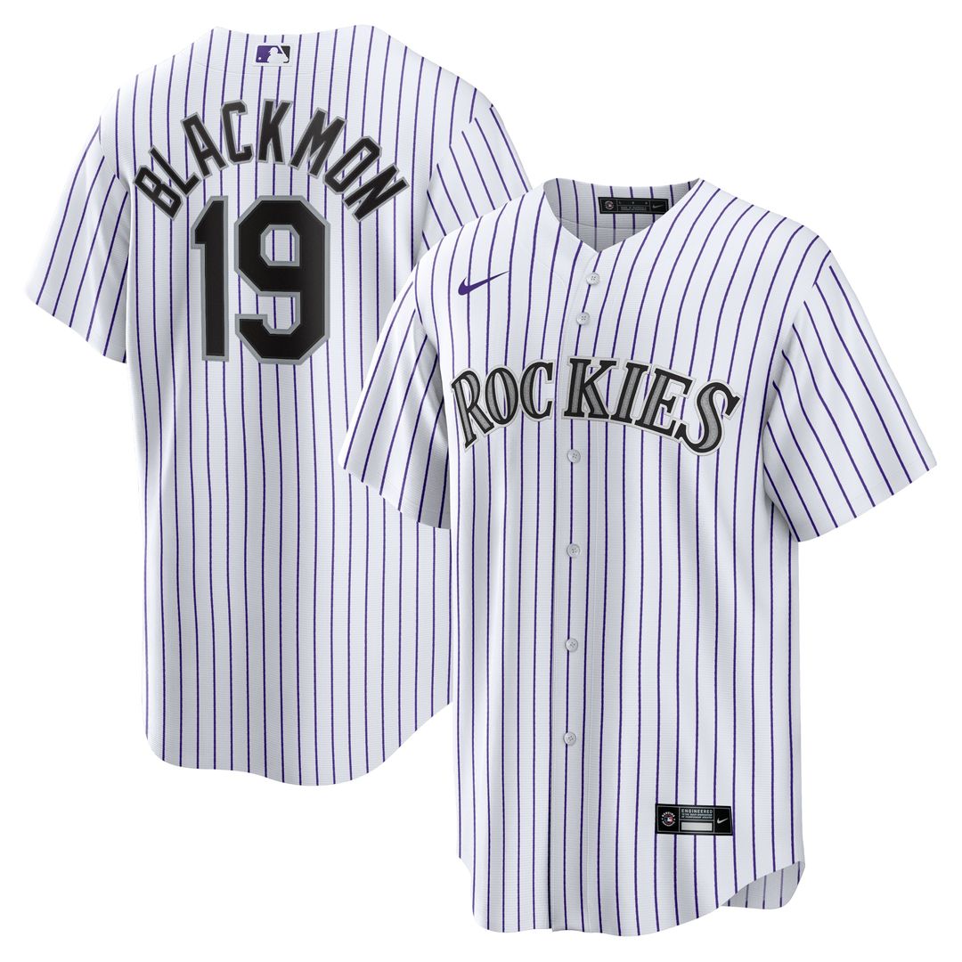 Colorado Rockies Charlie Blackmon Nike Alternate Replica Player Name Jersey - Purple MLB Team Jersey Baseball Fan Apparel