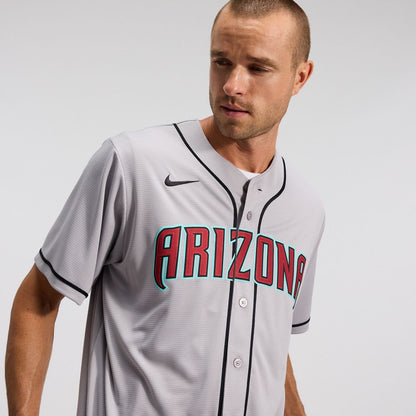 Arizona Diamondbacks Corbin Carroll Nike Road Replica Jersey - Gray MLB Team Jersey Baseball Fan Apparel
