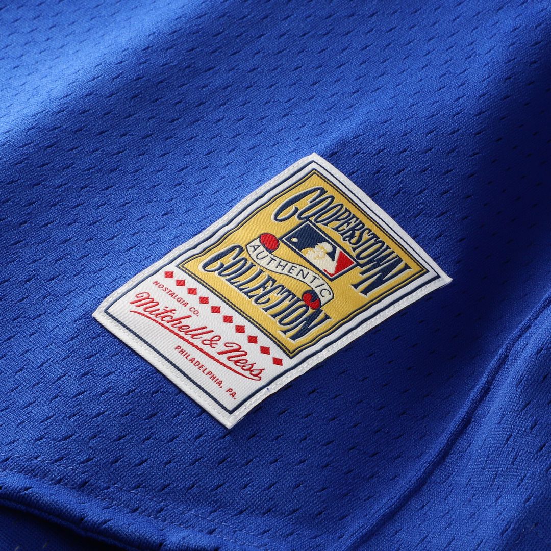 New York Mets Dwight Gooden Profile Big & Tall Cooperstown Mesh Batting Practice Jersey - Royal MLB Team Jersey Baseball Fan Apparel