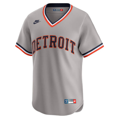 Detroit Tigers Nike Cooperstown Limited Jersey - Gray MLB Team Jersey Baseball Fan Apparel