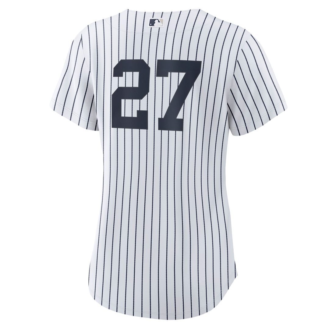 New York Yankees Giancarlo Stanton Nike Women's Home Replica Player Jersey - White MLB Team Jersey Baseball Fan Apparel
