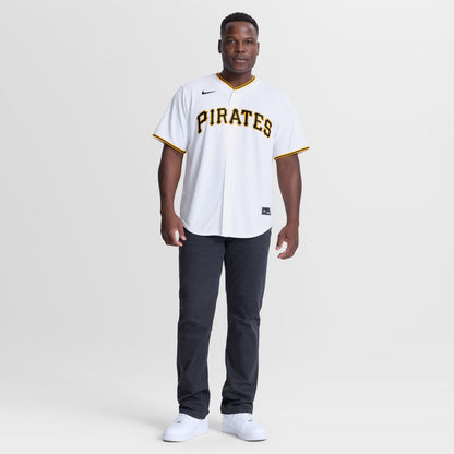 Pittsburgh Pirates Paul Skenes Nike Home Replica Jersey - White MLB Team Jersey Baseball Fan Apparel
