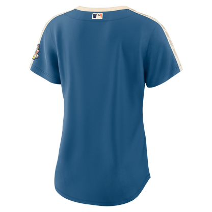Milwaukee Brewers Nike Women's 2026 City Connect Stadium Jersey - Mineral Blue MLB Team Jersey Baseball Fan Apparel