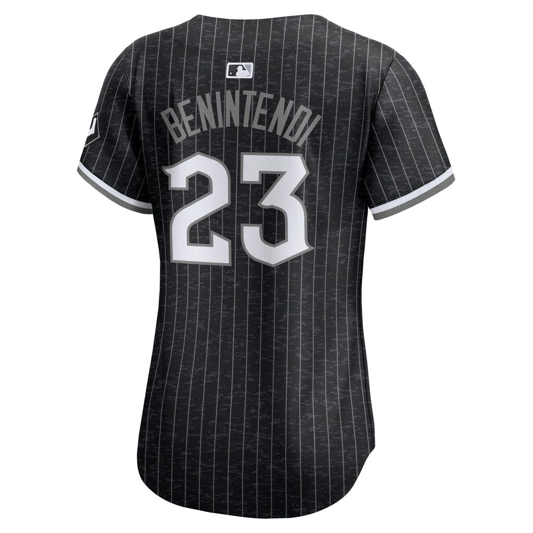 Chicago White Sox Andrew Benintendi Nike Women's 2025 City Connect Limited Player Jersey - Red/Black MLB Team Jersey Baseball Fan Apparel
