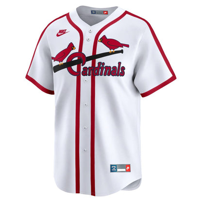St. Louis Cardinals Nike Cooperstown Limited Jersey - White MLB Team Jersey Baseball Fan Apparel
