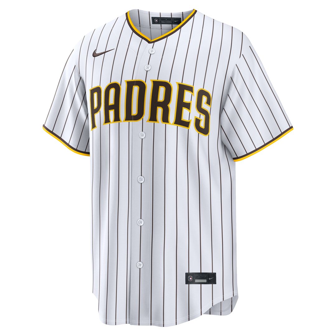 San Diego Padres Manny Machado Nike Home Replica Player Jersey - White MLB Team Jersey Baseball Fan Apparel
