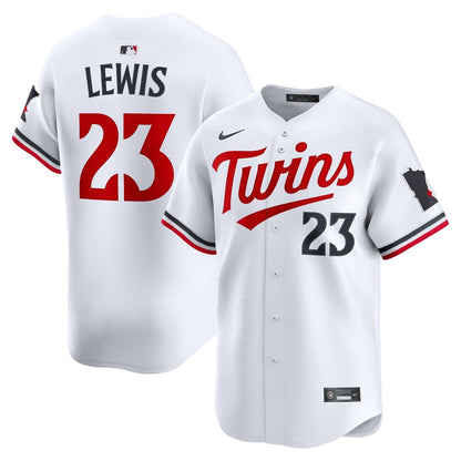 Minnesota Twins Royce Lewis Nike Home Limited Player Jersey - White MLB Team Jersey Baseball Fan Apparel