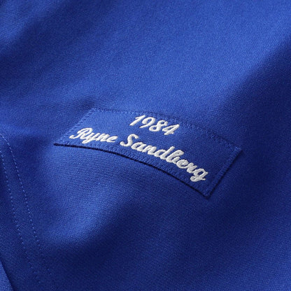 Chicago Cubs Ryne Sandberg 1984 Mitchell & Ness Throwback Authentic Jersey - Royal MLB Team Jersey Baseball Fan Apparel