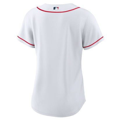 Cincinnati Reds Nike Women's Home Replica Team Jersey - White MLB Team Jersey Baseball Fan Apparel