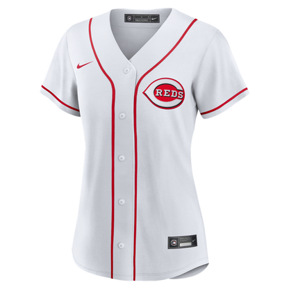 Cincinnati Reds Eugenio Suárez Nike Women's Home Replica Jersey - White MLB Team Jersey Baseball Fan Apparel
