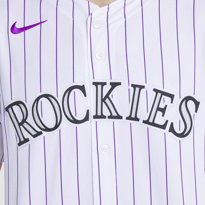 Colorado Rockies Nike Home Limited Player Jersey - White MLB Team Jersey Baseball Fan Apparel