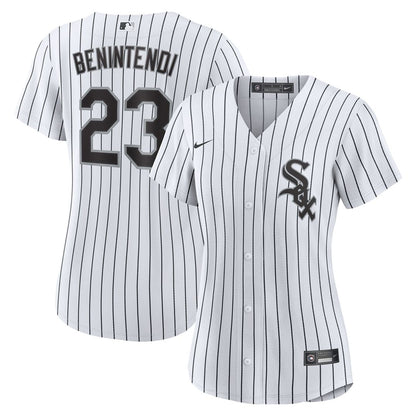 Chicago White Sox Andrew Benintendi Nike Women's Home Player Jersey - White/Black MLB Team Jersey Baseball Fan Apparel
